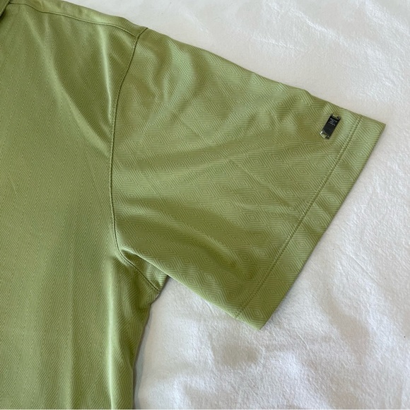 Nike Tiger Woods Polo Golf Shirt Dri Fit Summer Short Sleeve Diamond Green XXL - Picture 3 of 13